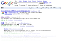 Screenshot: etrib.de bei google.de
